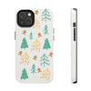 Coque rigide Christmas Tree pour iPhone avec chargement sans fil