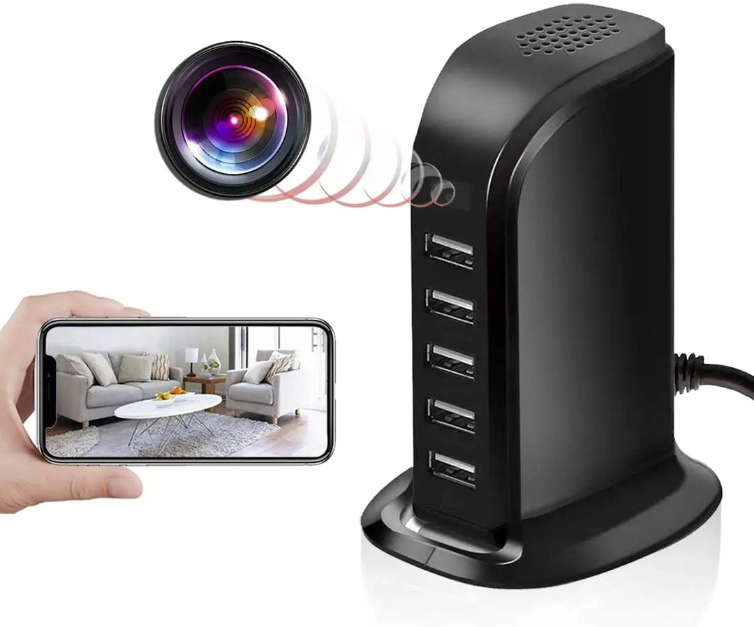 USB Adapter Smart Charger WIFI Camera Nanny Camera Lilac Milo