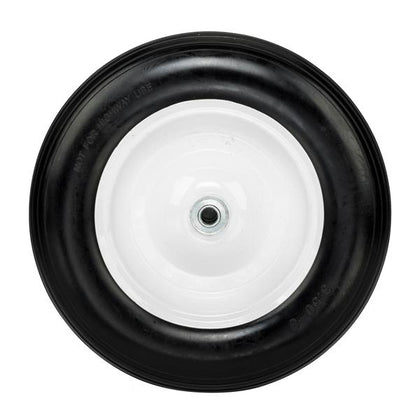 Roue moussante solide en PU pour voiture à outils de 14,2 pouces