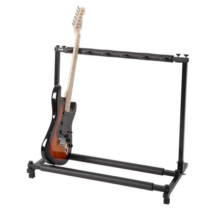 Support de support de guitare multiple pliable triple 