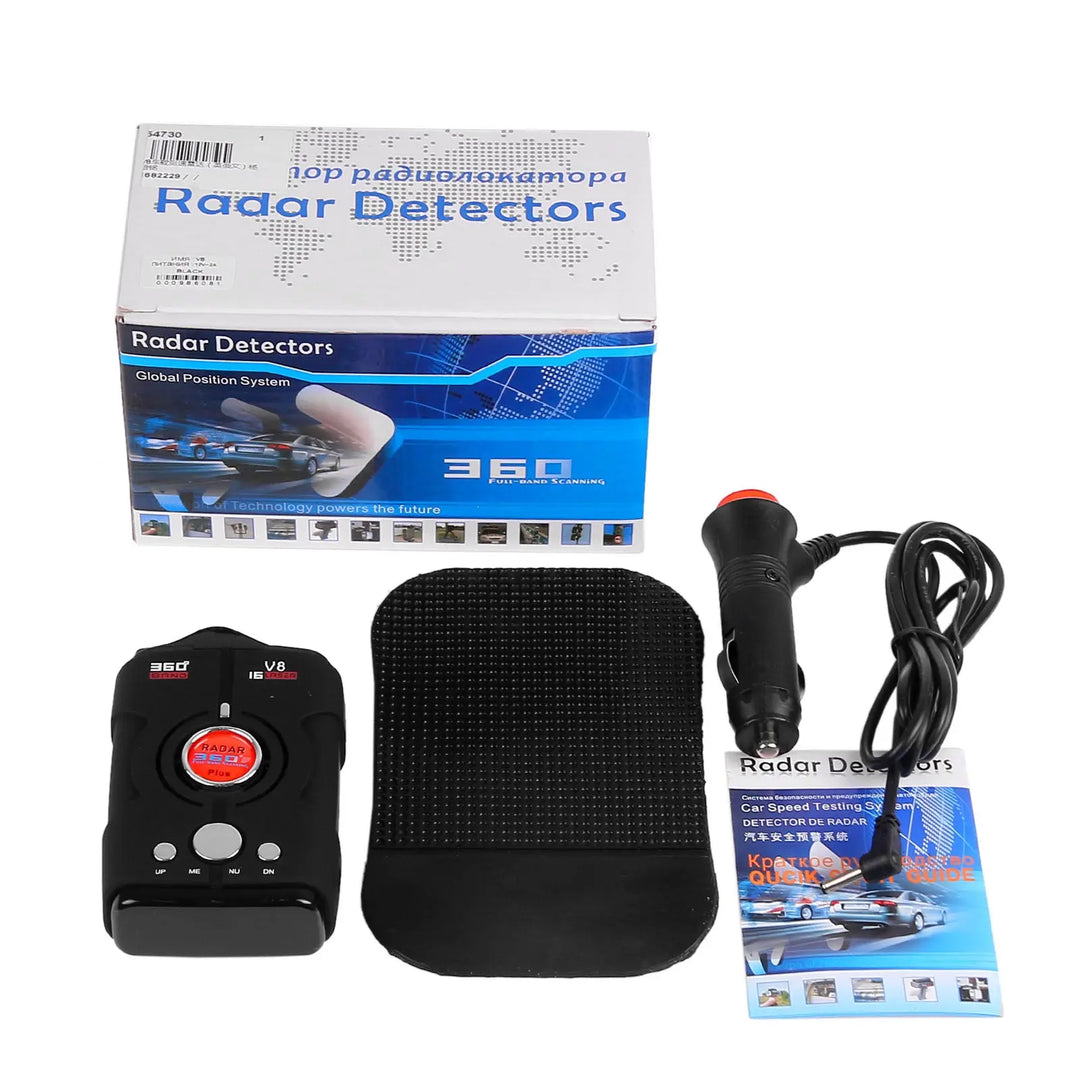 V8 Car Radar Detector Speed Camera Detectors - Shakefav.com