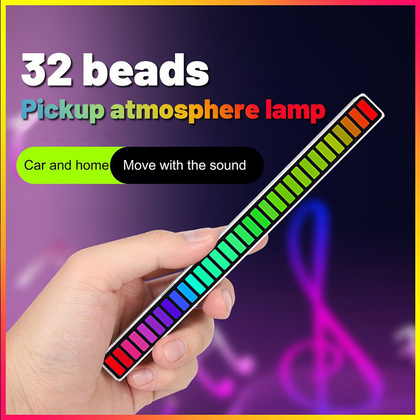 Lumière de ramassage de symphonie LED de contrôle du son de musique à LED RVB
