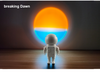 Rechargeable  Astronaut LED Sunset Projection Lamp