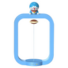 Magnetic Suspension Doraemon Desk Lamp Night Light Bright Adjustable