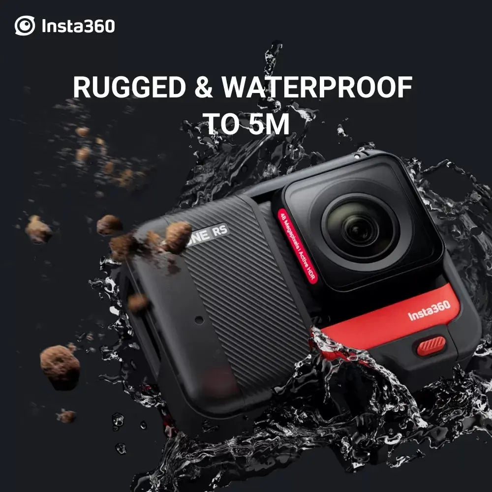 Insta360 ONE RS Waterproof 4K 60fps Action Camera Lilac Milo