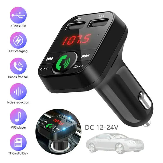 All Purpose Dual USB Car Adaptor Fast Charger - Shakefav.com