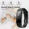 Bracelet de sport intelligent avec moniteur de sommeil, de fréquence cardiaque et de tension artérielle 