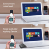 Auto-Temp Detection Laptop Fan Cooler with Temperature Display