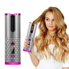 Cordless Rechargeable Auto Rotating Hair Curler With LED Display