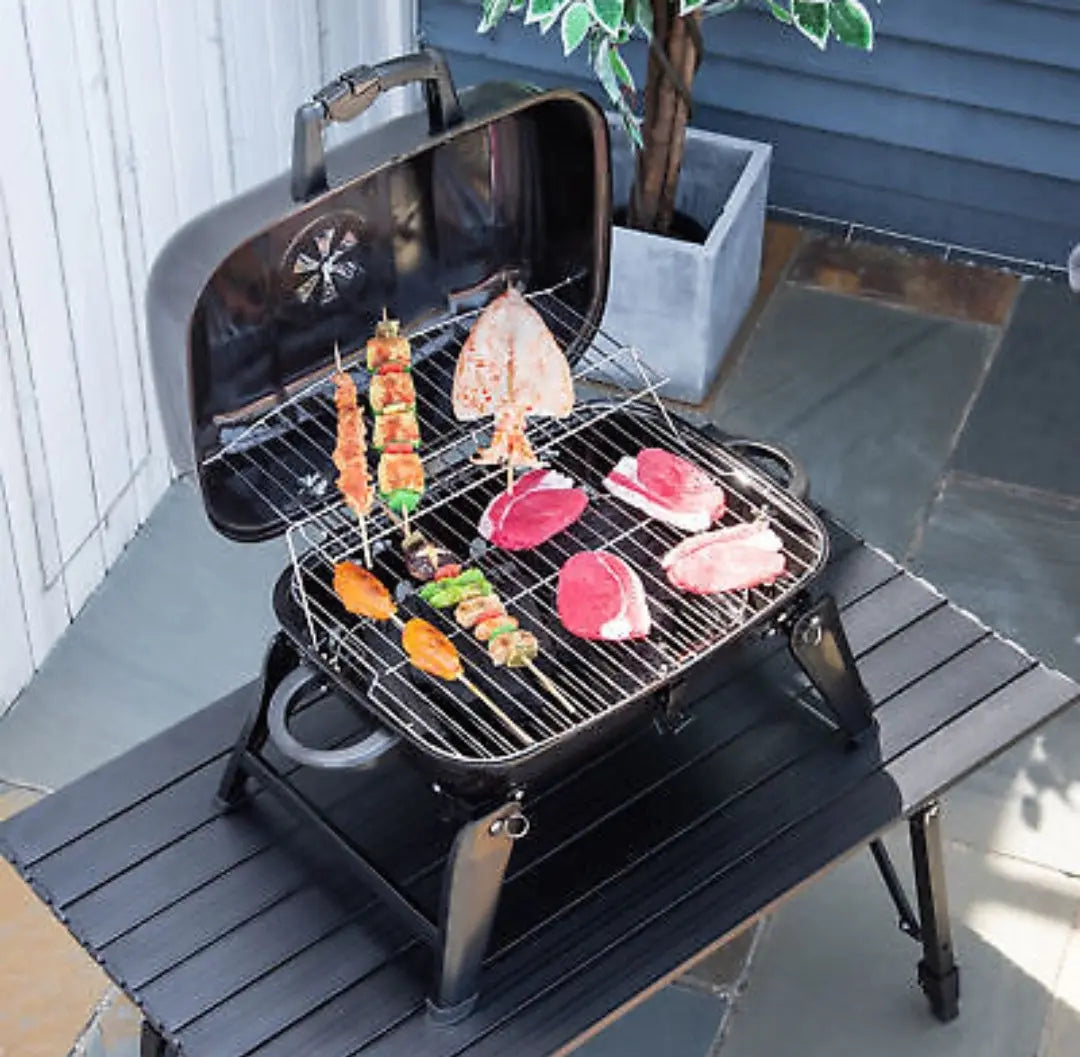 Portable Tabletop BBQ Charcoal Grill - Shakefav.com