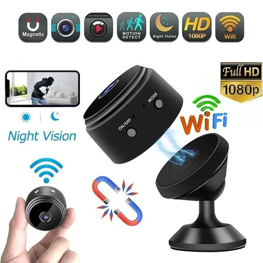 A9 WIFI Mini Camera Home Secrety HD 1080P - Shakefav.com