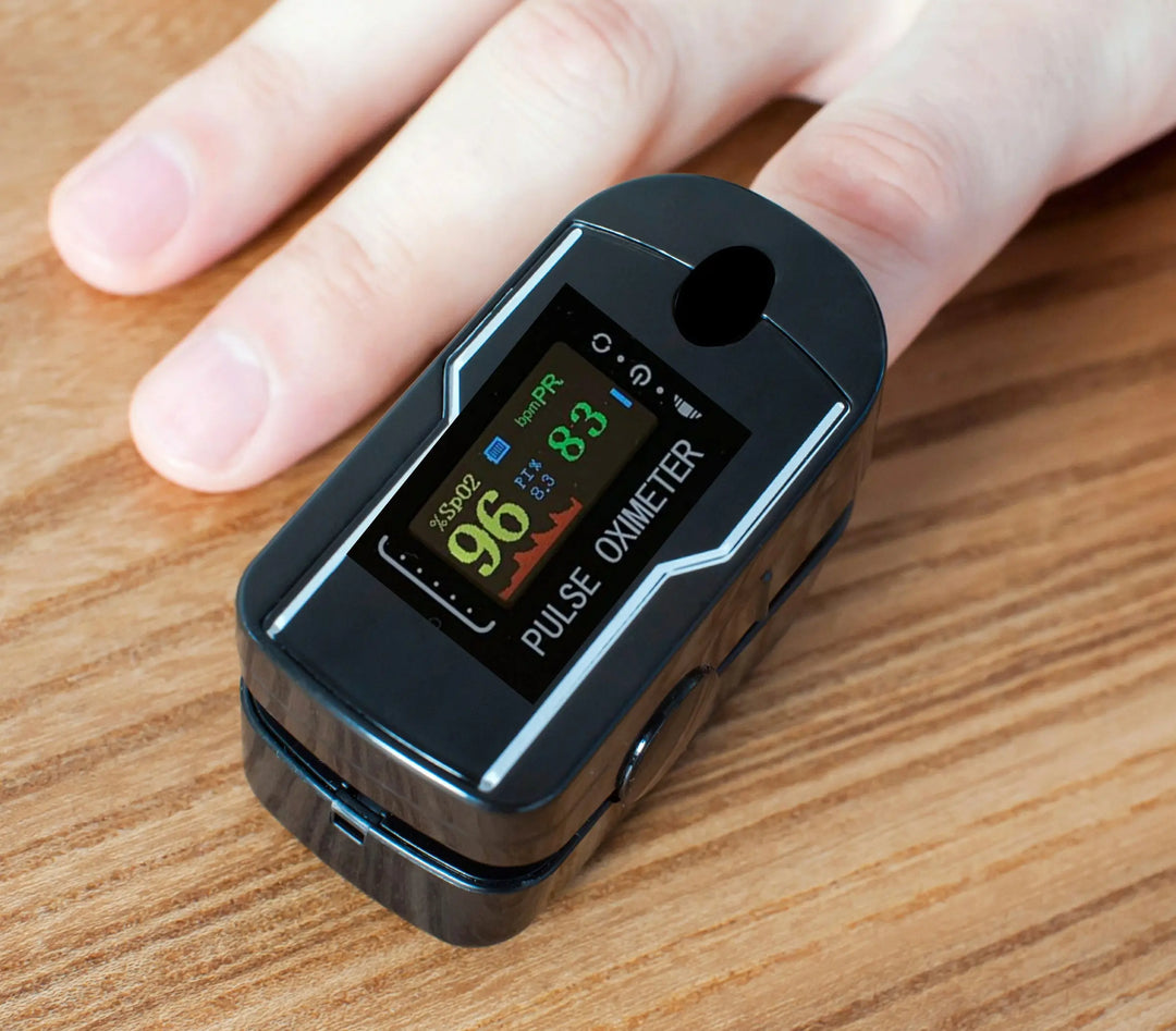 Pulse Fingertip Oximeter Blood Oxygen SpO2 Monitor - Shakefav.com