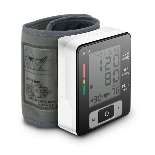 Cuff Wrist Sphygmomanometer Blood Presure Monitor - Shakefav.com