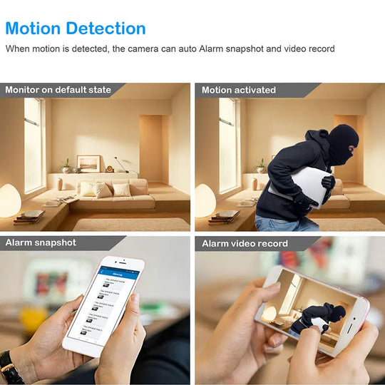 1080P HD Wifi USB Camera with Night Vision Motion Detection Teal Simba