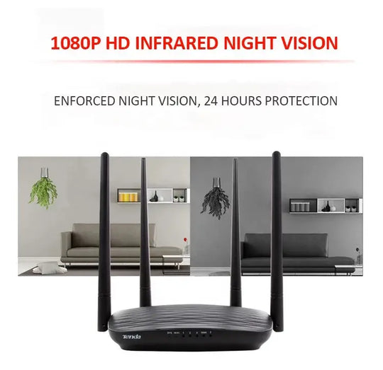 1080P HD WIFI Router Camera Teal Simba