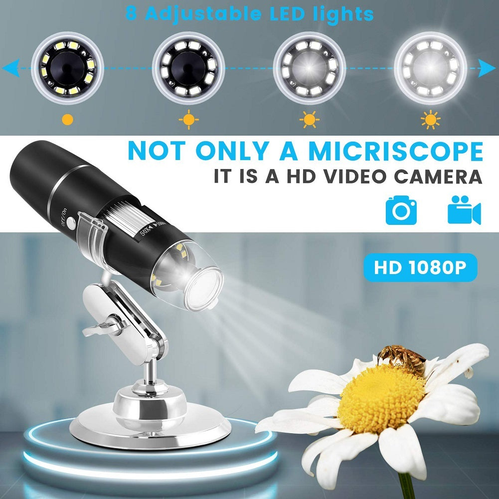 WiFi Handheld Digital Microscope iOS & Android Compatible