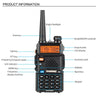 BAOFENG 1.5 بوصة LCD 136 ~ 174 ميجا هرتز / 400 ~ 520 ميجا هرتز ثنائي النطاق لاسلكي تخاطب