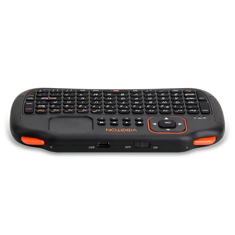 Mini Wireless Keyboard With Mouse Typadnd Maroon Asteria