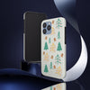 Coque rigide Christmas Tree pour iPhone avec chargement sans fil