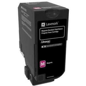 Lexmark LEX74C1SM0 CS72 Return Standard Yield Cartridge Toner, Mag