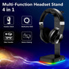 Desktop Gamer 2 In 1 RGB Headphone Stand Power Strip