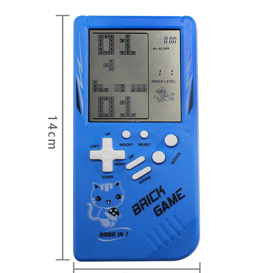 Retro Childhood Tetris Handheld Game Player - Shakefav.com