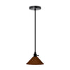 Suspension moderne plafond marron abat-jour lustre ~ 3172