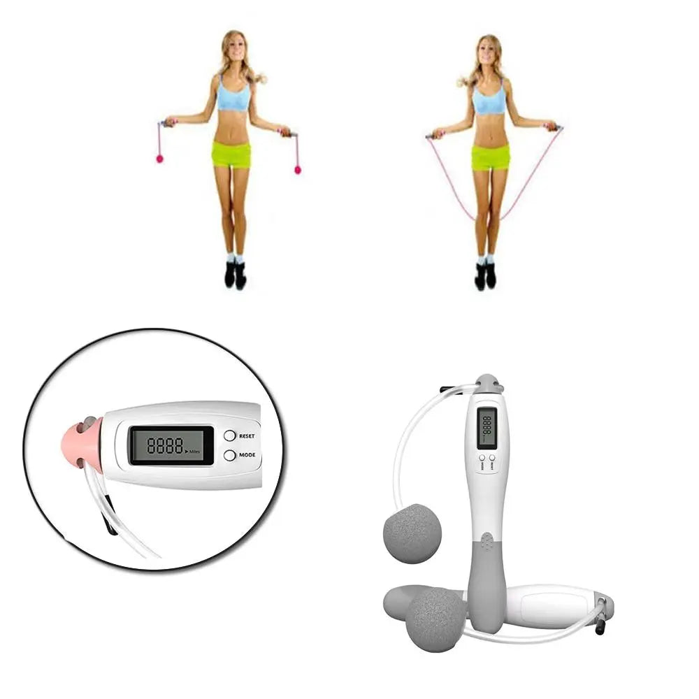 Home Gym Full Body Exerciser - Electronic Jump Skip Rope for any one - Shakefav.com