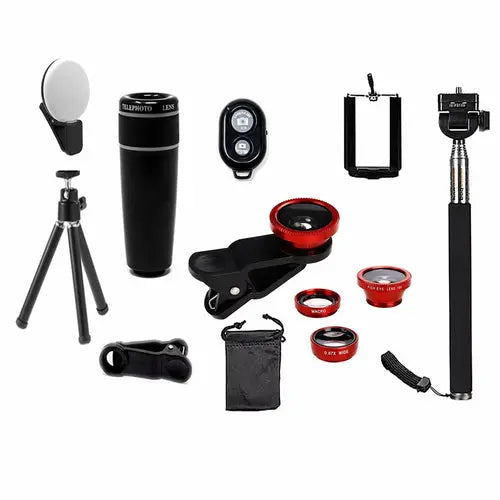 11 in 1 Smartphone Camera Lens Kit - Shakefav.com