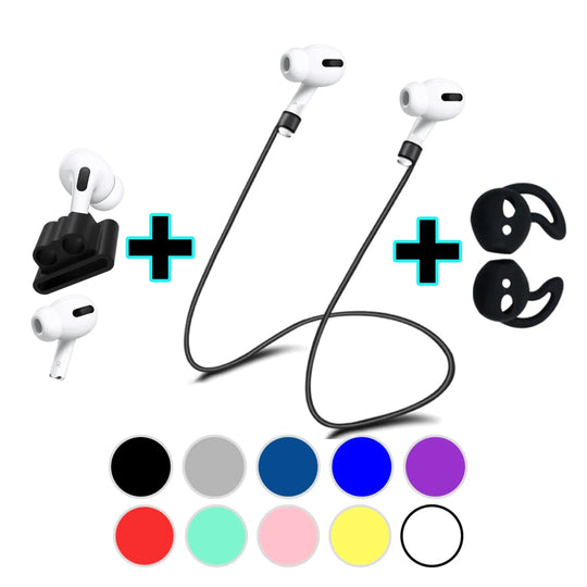 Apple AirPods Pro Accessories 3 in 1 Anti Lost Gear - Shakefav.com