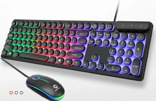 Ninja Dragons Z9i USB Wired Light Up Gaming Keyboard and Mouse Set - Shakefav.com