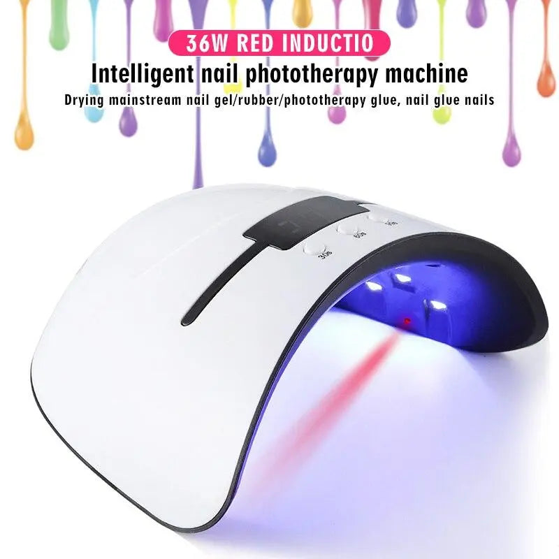 Acrylic Gel UV LED Nail Curing Lamp - Shakefav.com