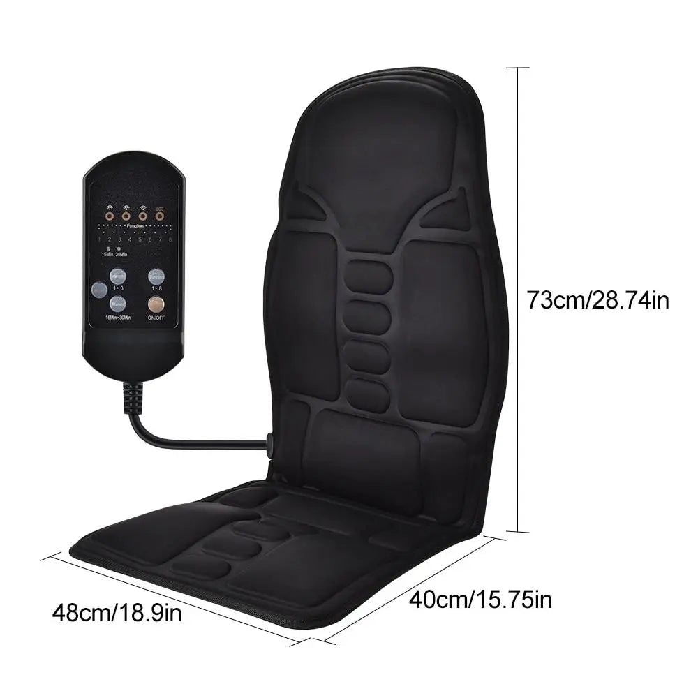 Portable Vibrating Heat Therapy Massage Cushion Mattress - Shakefav.com