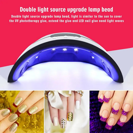 Acrylic Gel UV LED Nail Curing Lamp - Shakefav.com