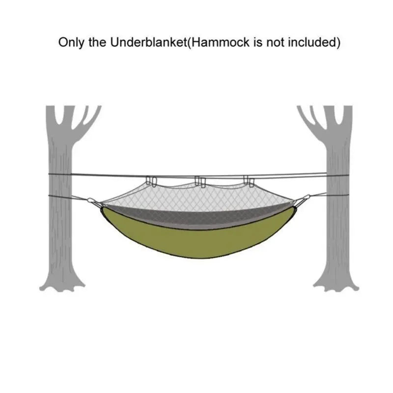 Durable Waterproof Nylon Outdoor Camping Hammock Underquilt - Shakefav.com