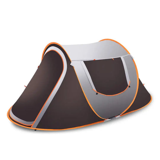 Large Capacity 4 to 5 Persons Automatic Pop Up Camping Tent - Shakefav.com