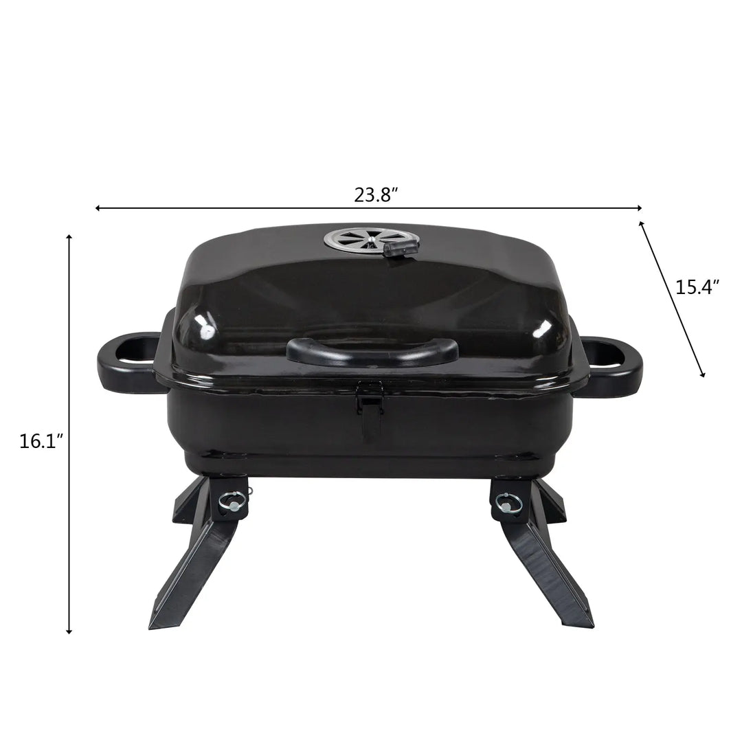 Portable Tabletop BBQ Charcoal Grill - Shakefav.com