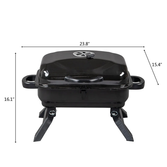 Portable Tabletop BBQ Charcoal Grill - Shakefav.com