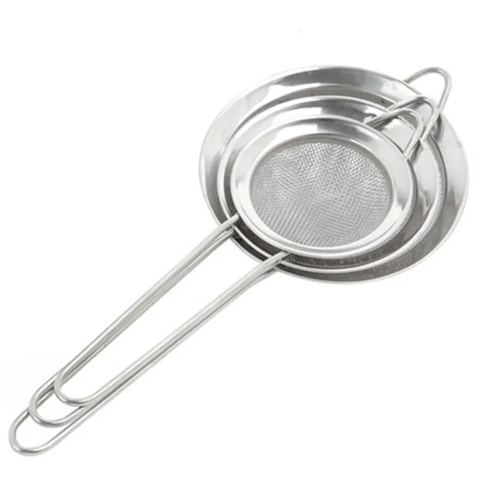 Stainless Steel 3 in 1 Liquid Colanders Set - Shakefav.com