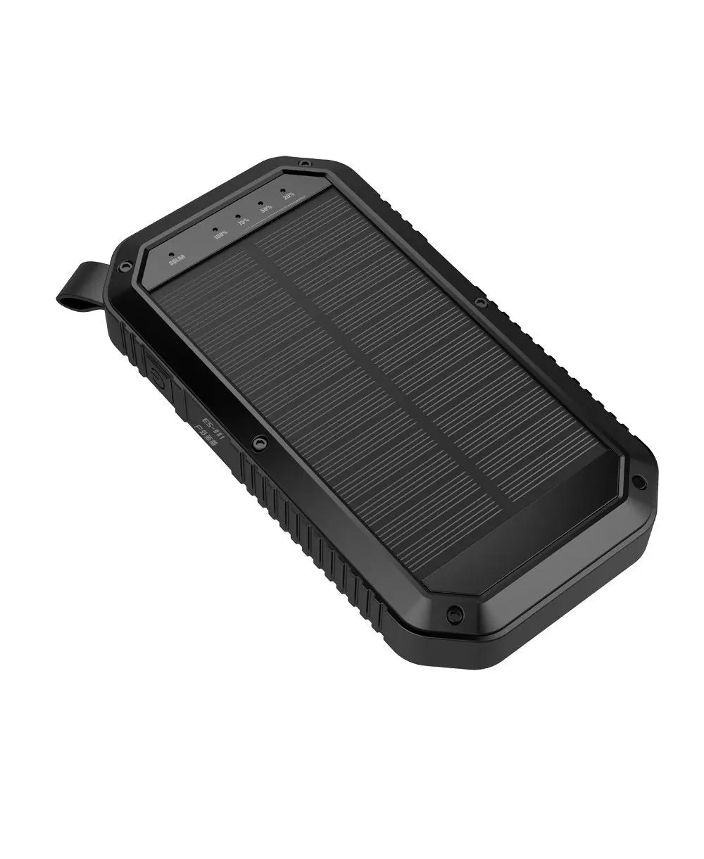 Sun Chaser Mini Solar Powered Wireless Phone Charger 10,000 mAh With - Shakefav.com