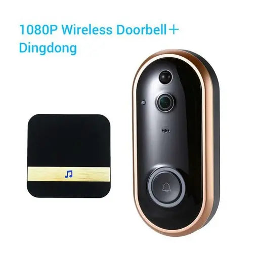 1080P Smart WIFI Doorbell Intercom Video Ring Door Bell With Camera IR - Shakefav.com