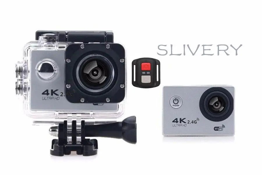 4K Action Camera F60R WIFI 2.4G Remote Control Waterproof Video Camera - Shakefav.com