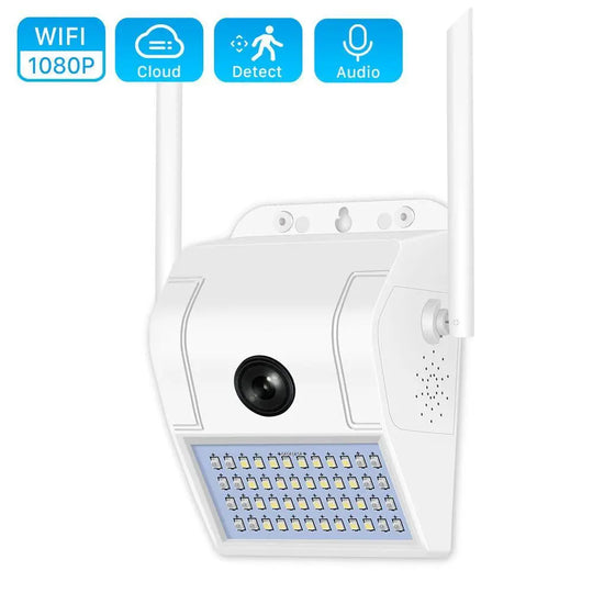 1080P Waterproof Wall Lamp wifi IP Camera IR night vision Human Body - Shakefav.com