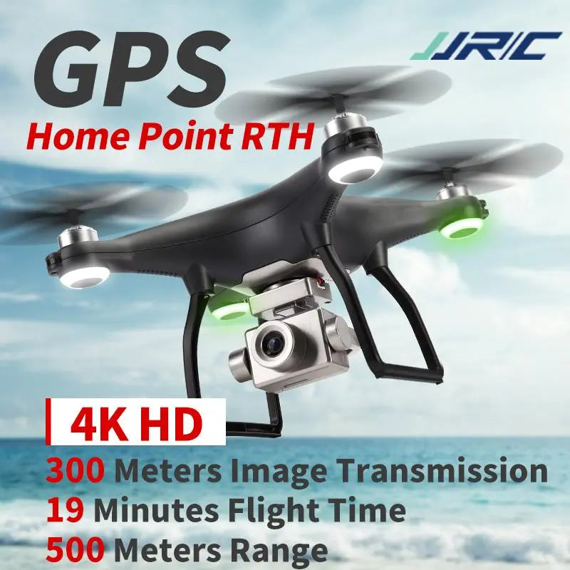 JJRC X13 4K HD 2-Axis Self-stabilizing Gimbal Camera 5G WIFI Drone, - Shakefav.com