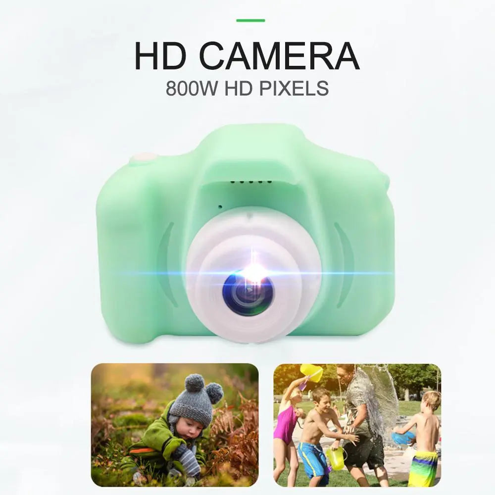 2 Inch HD Screen Chargable Digital Mini Camera Kids Cartoon Cute - Shakefav.com