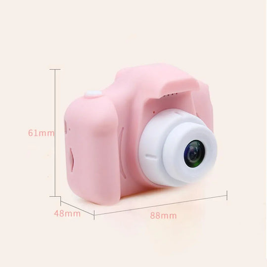 2 Inch HD Screen Chargable Digital Mini Camera Kids Cartoon Cute - Shakefav.com