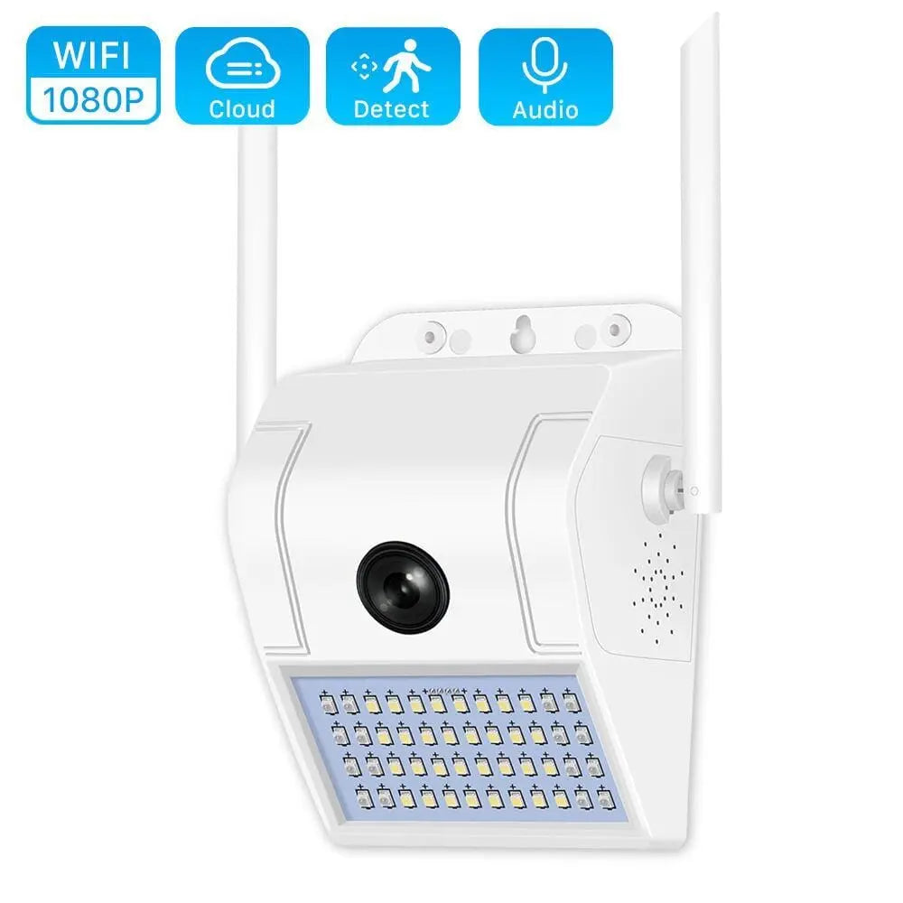 1080P Wireless WiFi IP Camera 2MP Wall Lamp Security Camera Outdoor - Shakefav.com