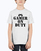 Gamer on duty- Video Games- Youth Tee Unisex