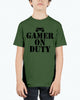 Gamer en service- Jeux vidéo- Youth Tee Unisex 