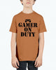 Gamer on duty- Video Games- Youth Tee Unisex